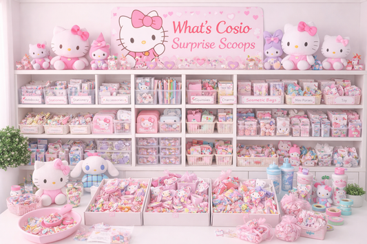 Hello Kitty Inspired Surprise Scoops - Fun Kawaii Gift + Optional Packing Video